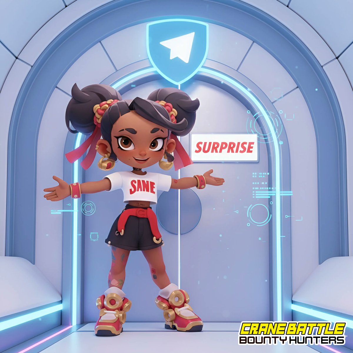 bountyhuntersEn's tweet image. Hunters! Our first telegram activity is LIVE!

If you want to know more about it, enter our Telegram group 😉

(P.S. The winners are going to win some prize in $USDC)