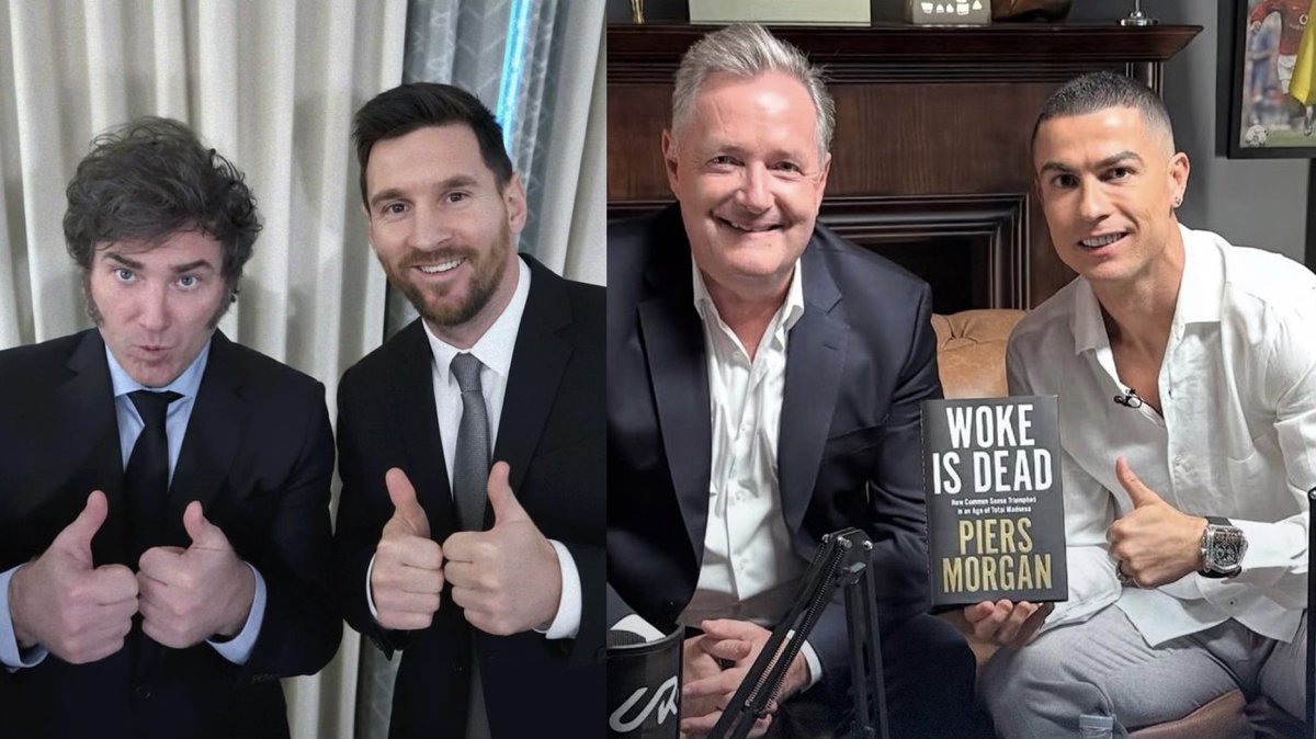 pedro____world's tweet image. Na mesma semana, os dois maiores da História do futebol a enviar um sinal claro 🔥