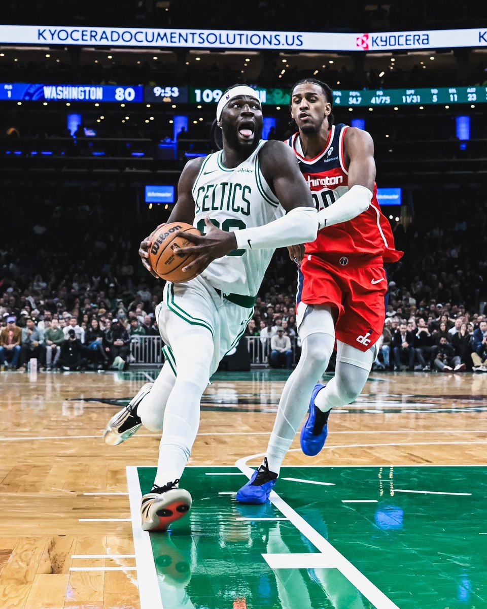 Neemi going NEXT LEVEL 😤

☘️ 97.9 Defensive Rating (T-1st in NBA)
☘️ 19.3 Net Rating (2nd in NBA)
☘️ 71.4 FG% (3rd in NBA)
☘️ Career highs in points, rebounds, assists, blocks and minutes per game
☘️ Leads team in rebounds and blocks per game, FG% and plus minus