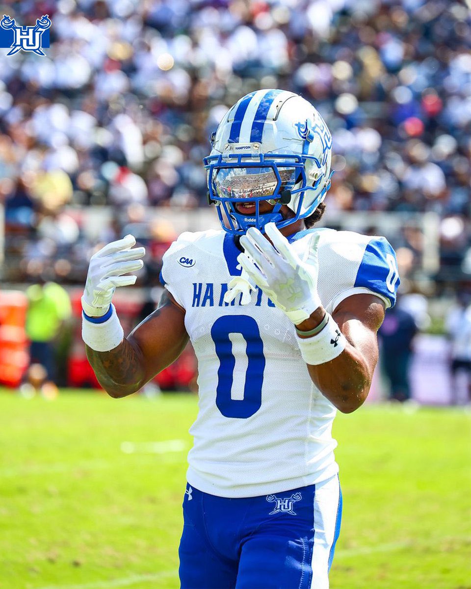 #AGTG I am blessed to receive an offer from Hampton University.