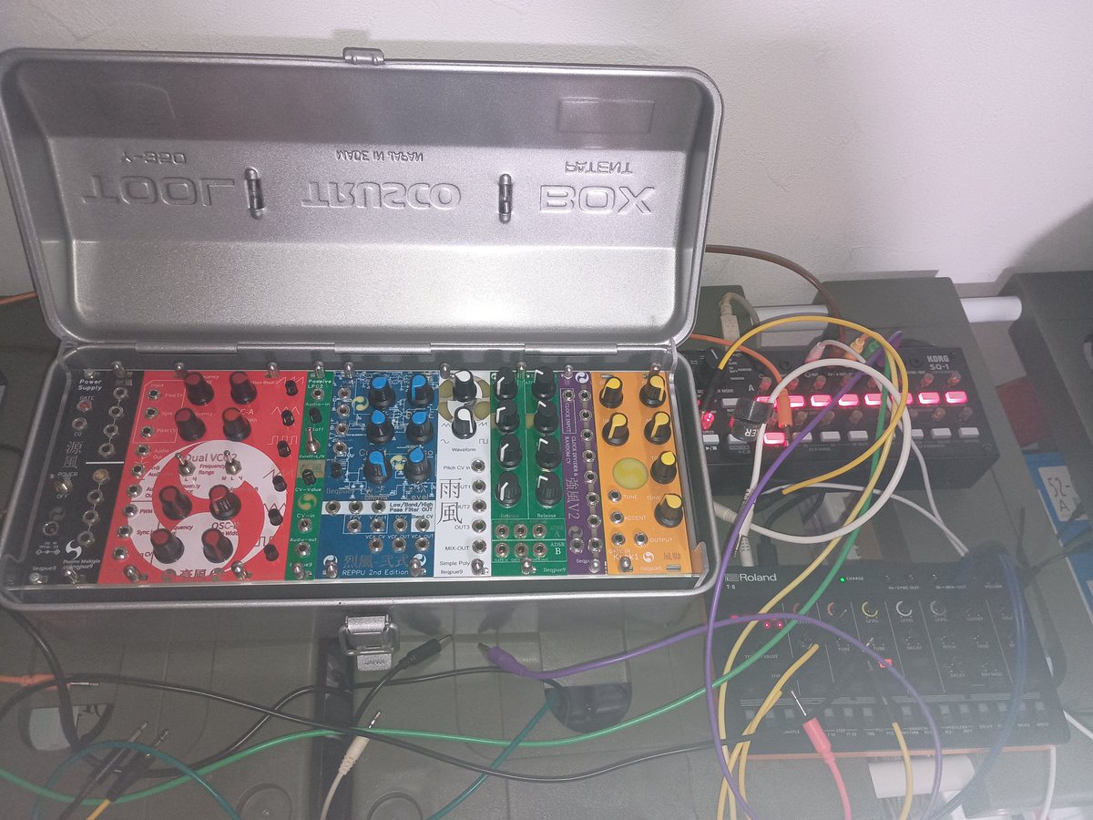レック＠lleqpue9 モジュラーシンセビルダー on X
