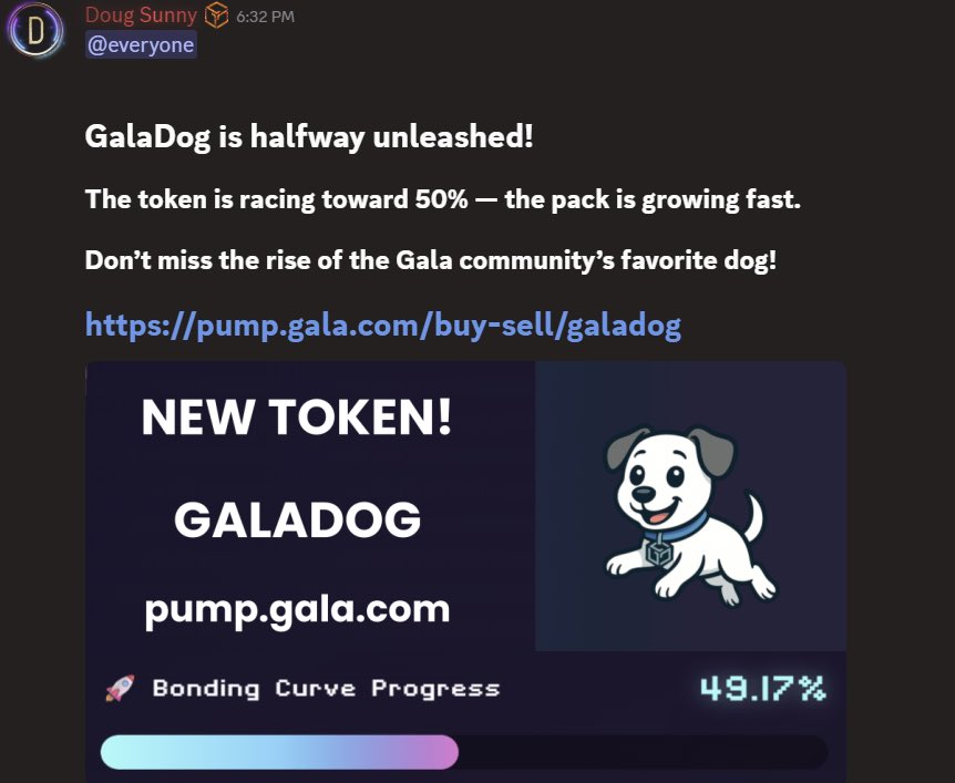 Its happening!
Is $GALA the next $SOL?
pump.gala.com
