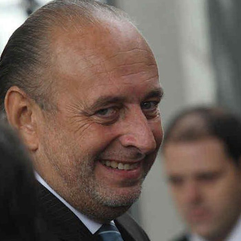 La cara de uno de los personajes más siniestros y oscuros de la Argentina, lo preocupante que ayer se reunió con el Presidente Milei.