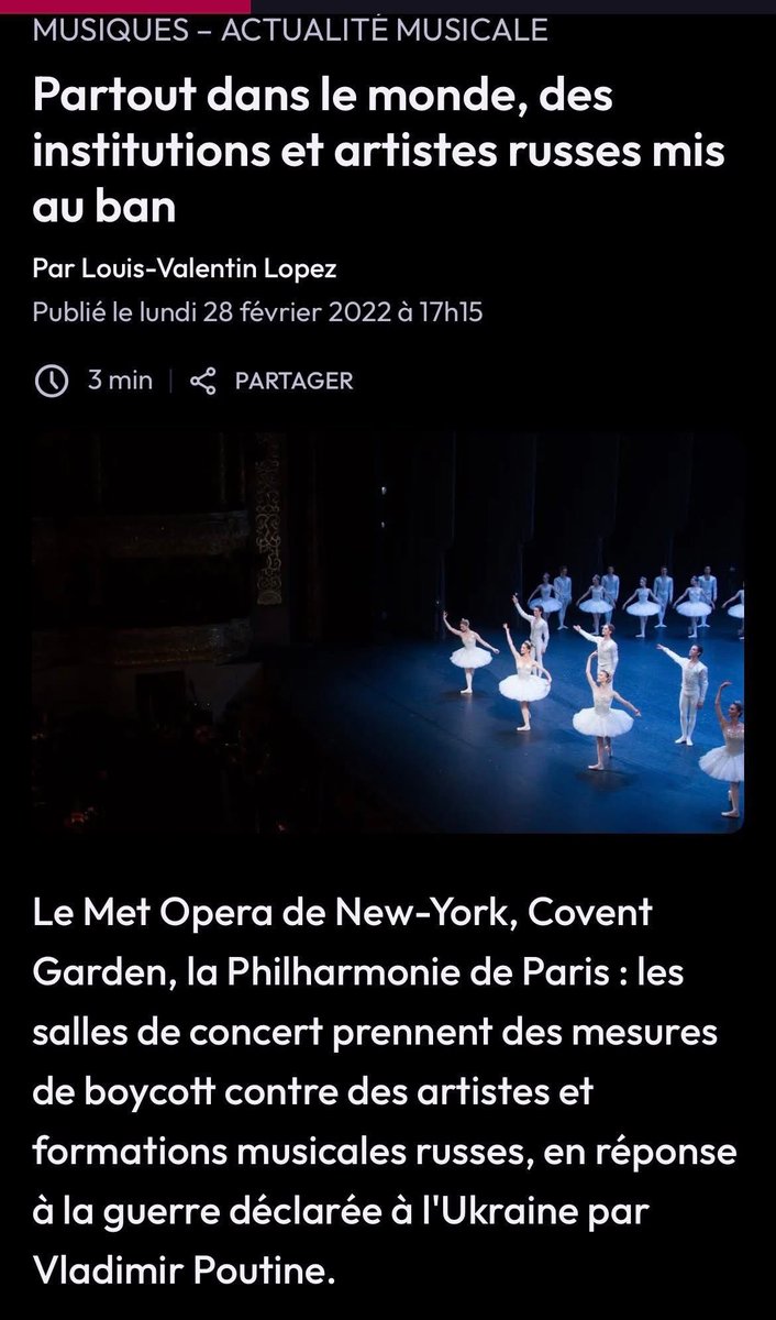 Le principe du boycott. 
Apparemment ce qui vaut en soutien au peuple ukrainien ne vaut pas pour le peuple palestinien.