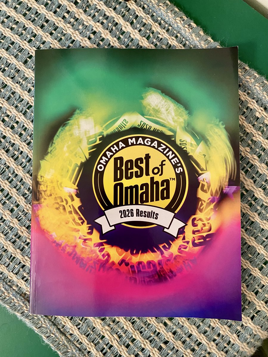 Feel Good Friday! The results are in, check out the Best of Omaha 2026 edition published by the <a href="/omahamagazine/">Omaha Magazine</a> ! Congratulations to all the winners. Congratulations to all my friends. May 2026 be a great year. #BestofOmaha #OmahaMagazine #2026Winners #OmahaFirst #FeelGoodFriday