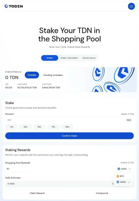 🌍 What’s Next for <a href="/TodinOfficial/">Todin</a> 

We’re gearing up for an exciting close to Q4 — the next major step toward redefining Web3 shopping.

🛒 End of Q4 (Target)

1% Spending Rewards

Buybacks &amp; Burn

Todin International Website Launch (Pick a shop &amp; go!)

CEX listing plans still in