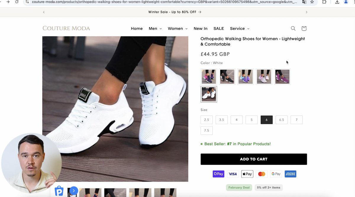 JesperHensgens's tweet photo. I still can’t believe I make 100K/month selling the ugliest shoes on the internet 💀

And that’s without running a single Meta ad.

This shit is too easy and you can do it too 🤯

Like + retweet, comment “SHOES” and I’ll show you how! https://t.co/myr9PtQeml