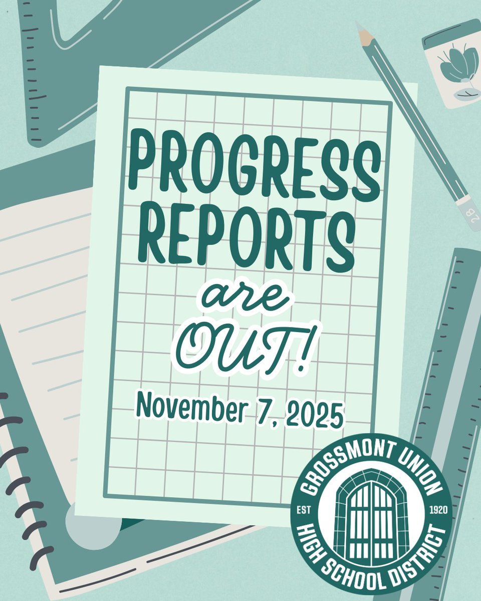 GUHSD_schools's tweet image. 🚨 Progress Report Day is Friday, Nov 7! 🚨

Celebrate wins, talk through challenges &amp;amp; set goals together.

Check grades &amp;amp; attendance anytime in the Parent Portal:

👉guhsd.net/Parents/Campus…

#GUHSD #ProgressMatters #StudentSuccess #ParentPartners #FutureReady