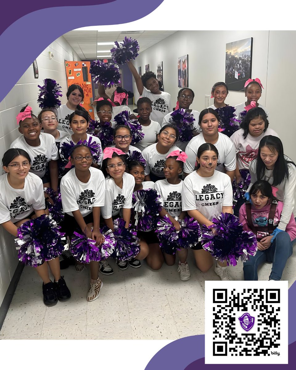 ECISDtweets's tweet photo. Legacy Middle School is making history with East Central ISD’s first-ever middle school cheer team! The Legacy Knights are sparking pride, confidence, and unity—showing that leadership and spirit start early. Watch KENS 5’s inspiring story: https://t.co/mFNC53yKNp https://t.co/fEIEnNeuzN