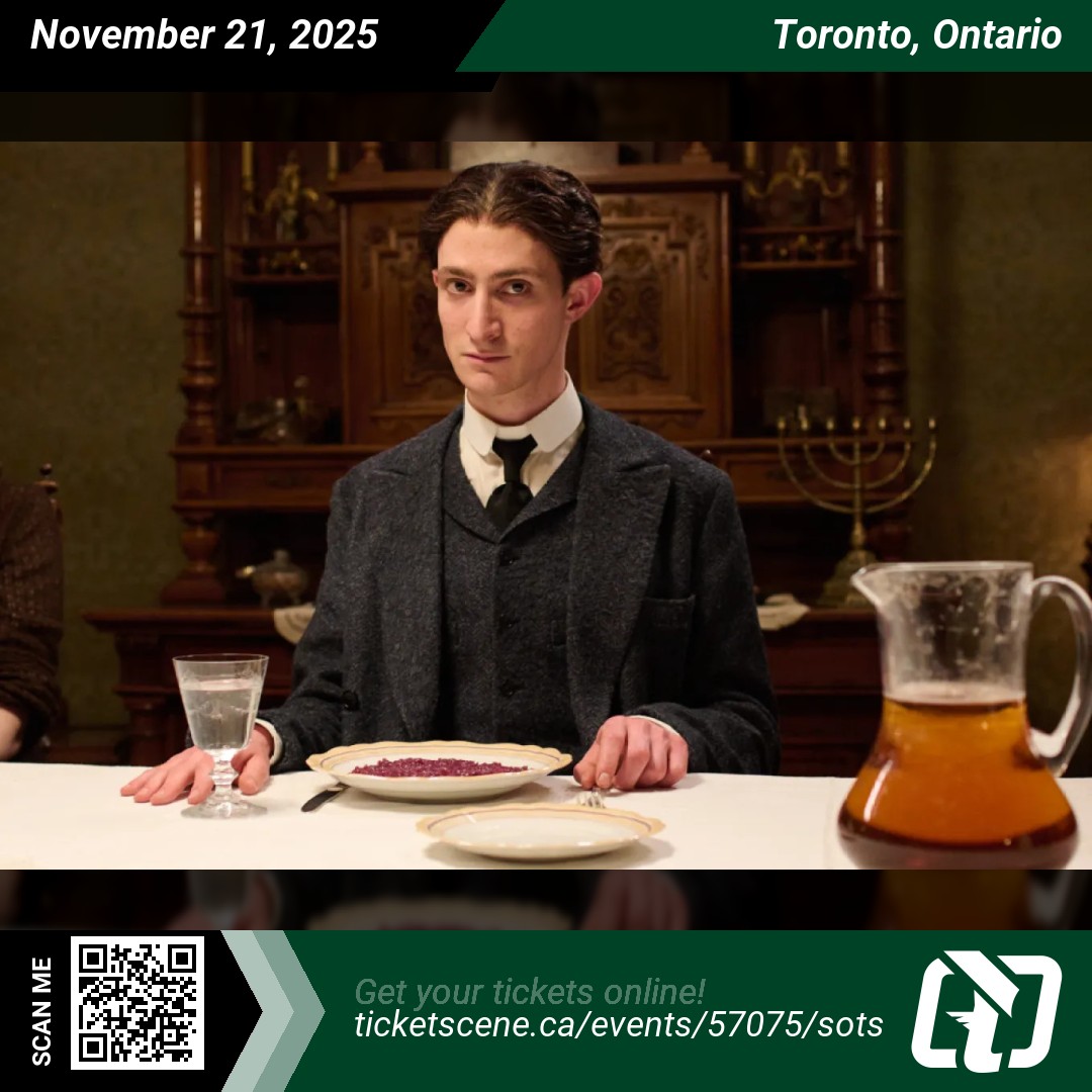 <a href="/EkranFilm/">EKRAN Toronto Polish Film Festival</a> presents Franz followed by Short: The Fish at Revue Cinema on Friday, November 21, 2025 at 6:45 pm
Get your tickets online ticketscene.ca/events/57075/s…

#toronto #thingstodotoronto  #tickets #events #ticketscene #filmfestival #film #filmscreening  #eventtickets #tickets