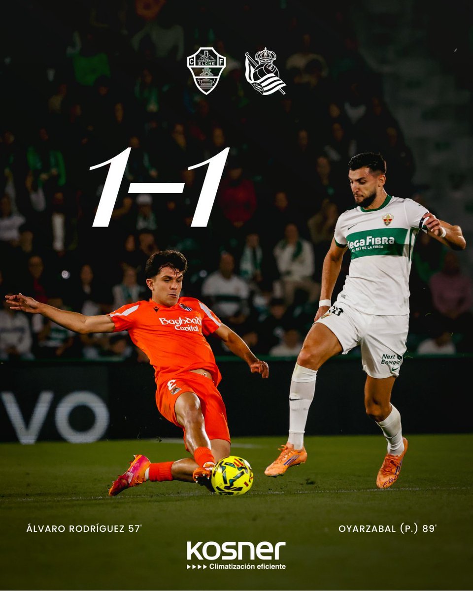 La Real Sociedad sauve le point du nul grâce à une excellente entrée de Sadiq ! (qui l'aurait cru)

Défensivement ça confirme les impressions jusqu'à maintenant : très compliqué...
Mais au moins l'équipe se bat, et on voit du jeu !