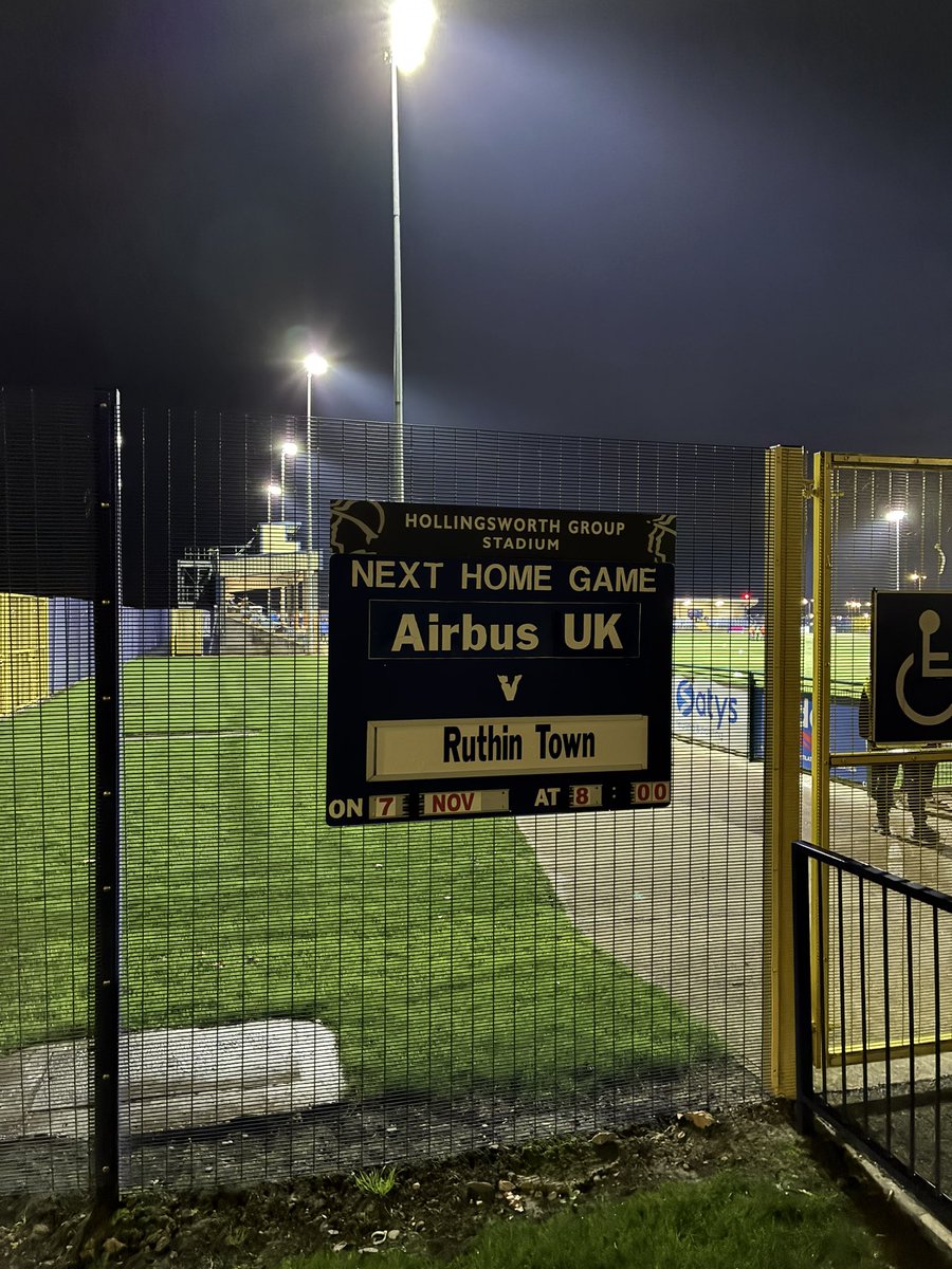 JDanD96's tweet photo. Airbus UK 4-0 Ruthin Town
Cymru North
#groundhopping https://t.co/zloHVIK5Qe