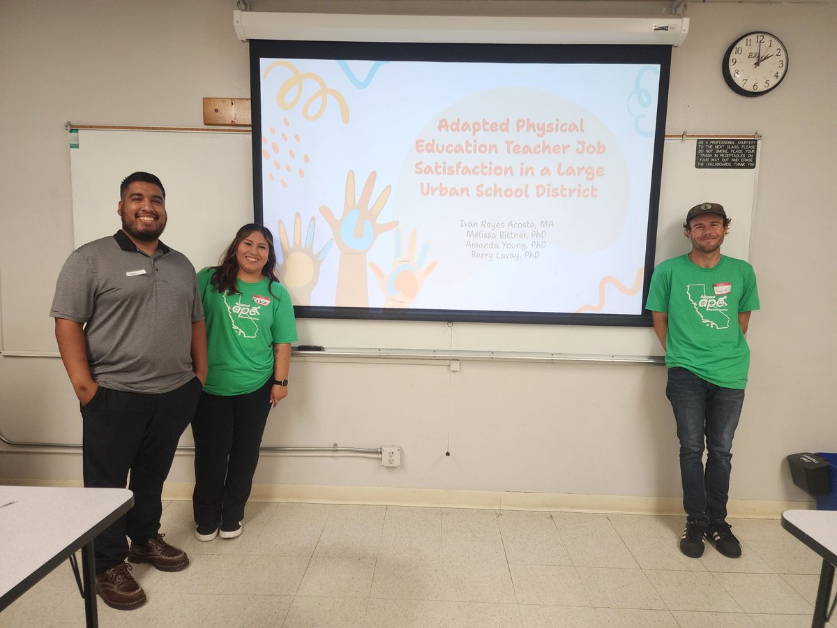 CSULB_APE's tweet image. 🎓 Capstone Presentations are underway!
Our APE scholars are presenting their research projects — highlighting innovation, inclusion, and impact in Adapted Physical Education. 💪🏽