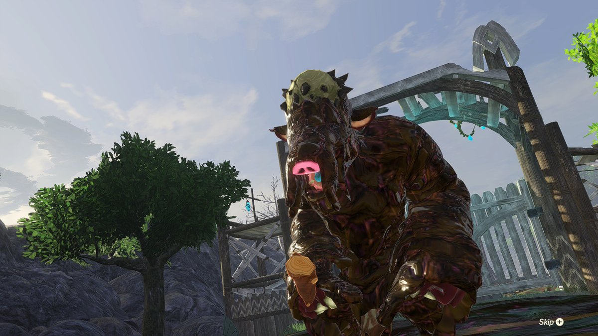 RustyMongoose's tweet image. Fuck "bloodlusted" and rage boosts, how much strength does your goat get from being shitmaxxed?

#HyruleWarriors