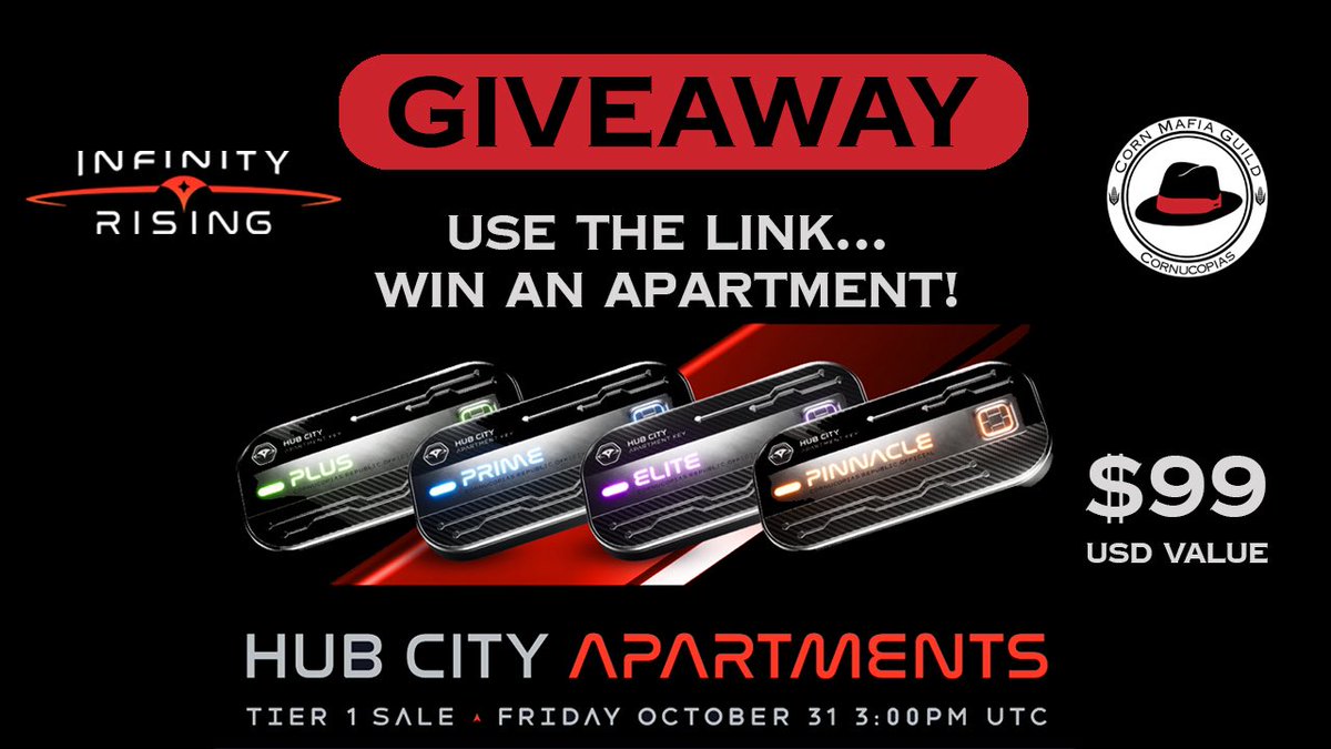 😎 Awesome news!!

🔥Tier 1 <a href="/InfinityRisingX/">Infinity Rising</a> Apartment sales has been extended on Base!!

More chances to win 🏆 

⭐️Use Corn 🌽 Mafia affiliate link to mint 

👀 Don’t forget to follow instructions in our Pinned post

Good Luck 🍀

infinityrising.com/marketplace?al…