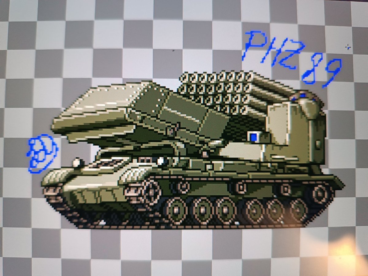 Today's post is the Chinese PHZ89 Multiple rocket launch system.
Or as I like to call it. Grad with an extra mag.