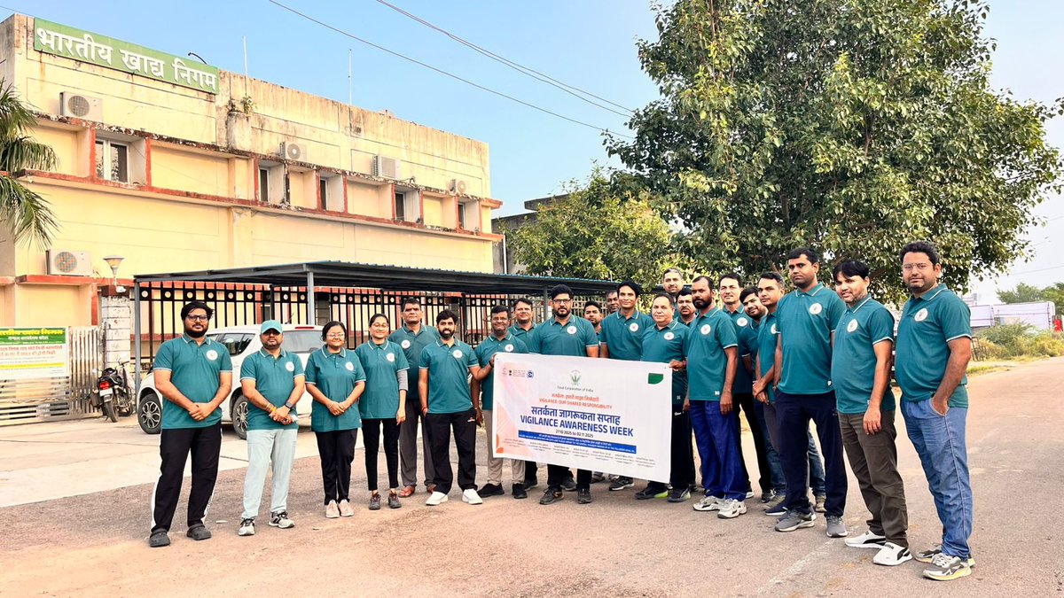 मंडल कार्यालय,कोटा में सतर्कता जागरूकता सप्ताह-2025 के दौरान दिनांक 01.11.2025 को “मिनी मैराथन” का आयोजन में भाग लेते अधिकारी/कर्मचारी