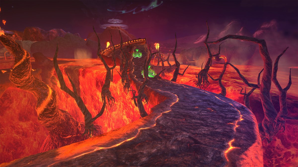 Ride amid boiling magma as you breach your way through to Dragon