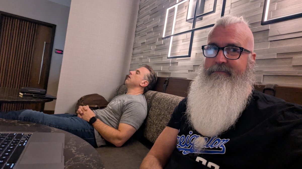 F3Nation's tweet image. Downrange weekends test the body and fill the soul. Traveling, posting, serving, leading — it’s all part of the mission. Even Dark Helmet isn’t immune to the grind… but the man still posts.

Exhausted. Inspired. Grateful. See you in the morning F3Nation.

#DownRange