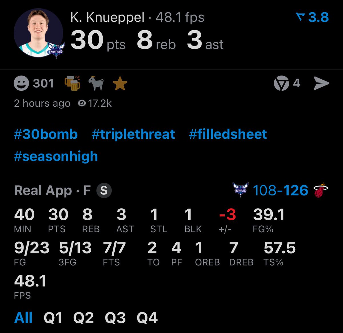 HornetsRuinedMe's tweet image. #CupRespecter #EmptiedTheClip #Special