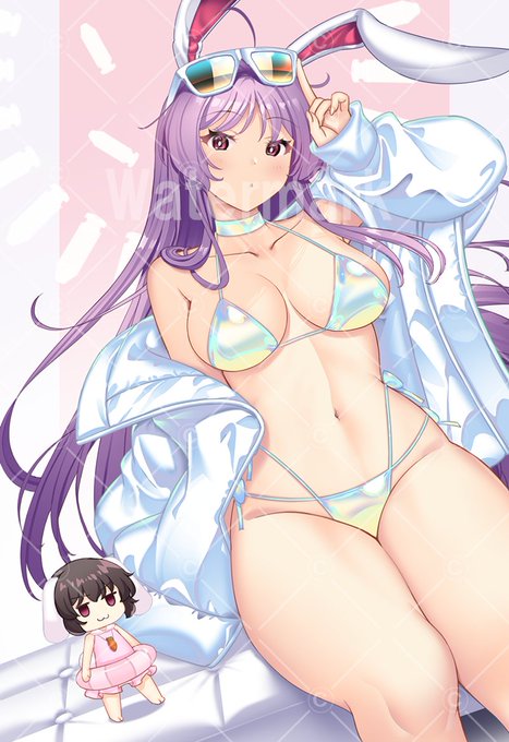 #ムチムチ  #鈴仙・優曇華院・イナバ  ちょっとだけ大胆に。 