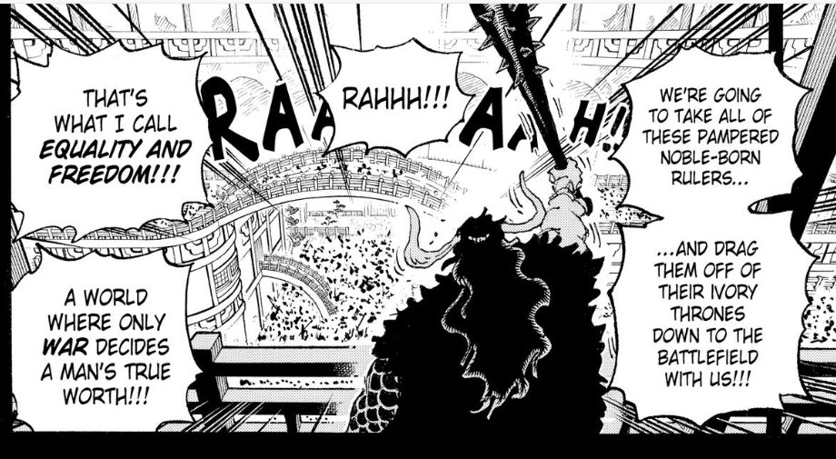 dick_balls13b's tweet photo. #onepiece1165 “I wish Kaido had a convo with someone expositing why he loves brutality instead of a bad backstory” no wonder this fandom has gotten so much worse https://t.co/ZjECi8kcWr
