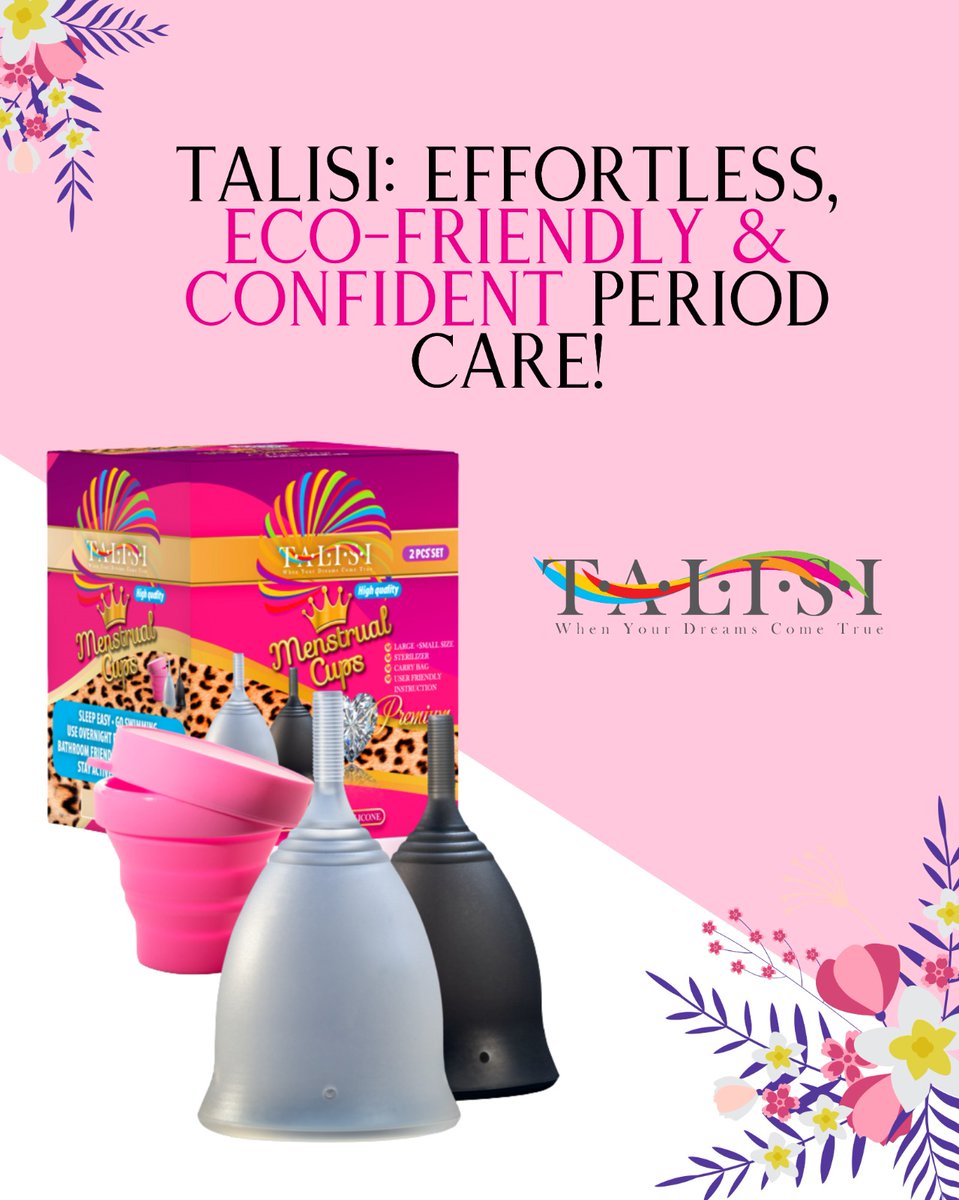 Talisicup's tweet photo. Simplify your cycle with Talisi—designed for comfort, confidence, and sustainability that supports both you and the planet.
.
🌐 https://t.co/qa1DP6d9ue
.
.
.
#menstrualcup #periodcup #sustainableperiod #zerowaste #ecoperiod #ditchthedisposables https://t.co/IhkpDCsZVc