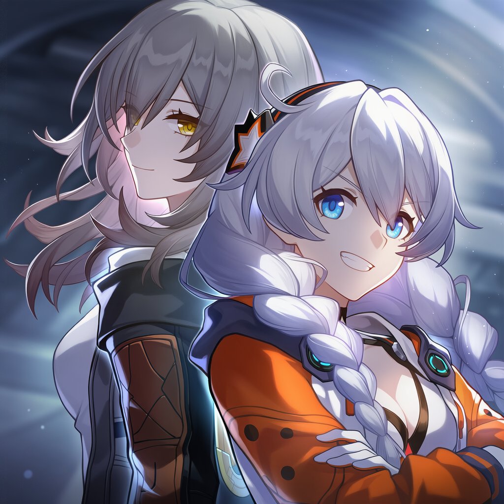 I would have liked to see something like this when they announced the collab between the two Honkai 
Stelle (Honkai Star Rail) &amp; Kiana Kaslana (Honkai Impact 3rd)
星 とキアナ・カスラナ
 #HonkaiStarRail #HonkaiImpact3rd #崩壊スターレイル