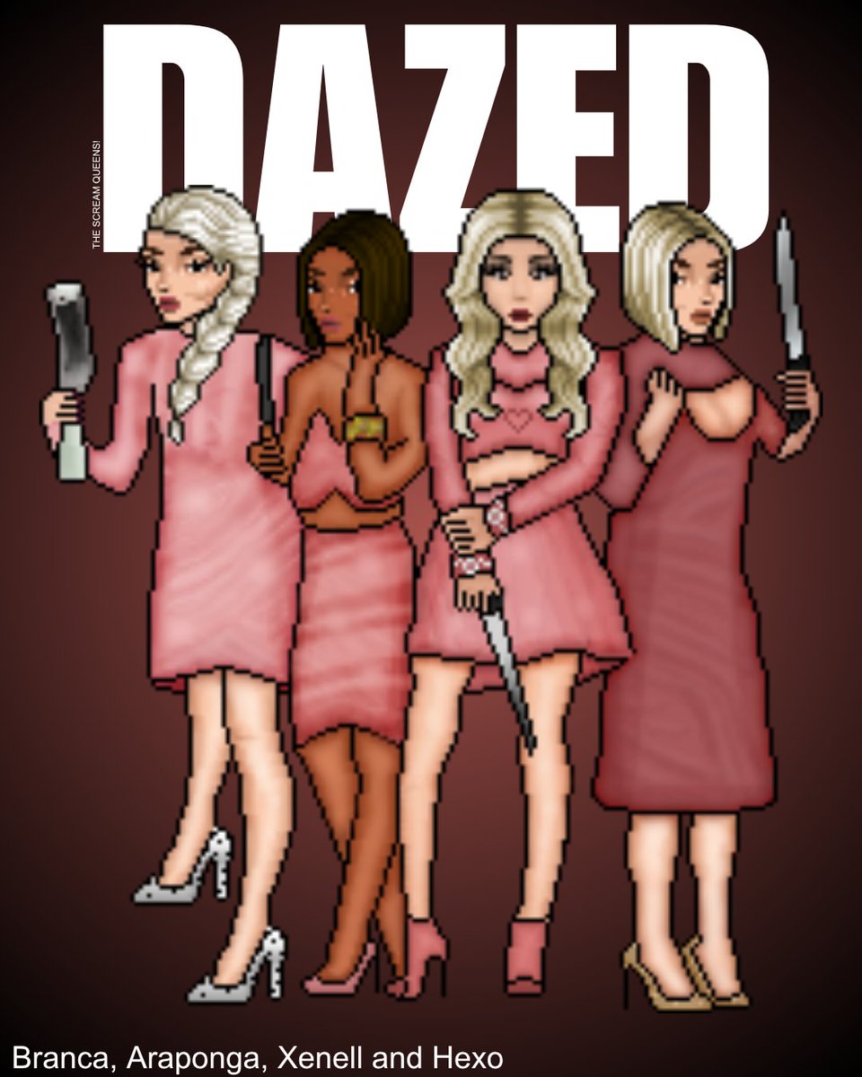 DazedBlet's tweet image. SCREAM QUEENS — icons of power and poise. Oakley and Haus of Haunted Beauty unite to honour women who redefine strength, mystery, and allure. They don’t follow the spotlight, they become it. 🔪🩸

#OAKLEYxHAUNTED #OAKLEYxSCREAMQUEENS #ScreamQueensHabblet