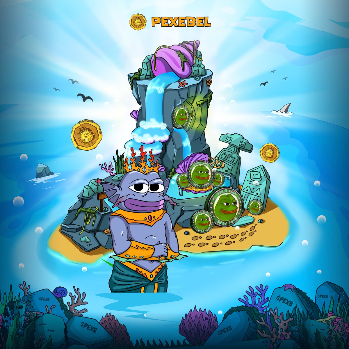 pexebel's tweet image. 🗺️ New Treasure Map Unlocked!

💰 Prize Pool: $20,000 in $PEPE
🔑 Hold at least 25,000 $PEXB
🎁 Bonus: A Mystery Egg for all $PEXB holders

🌊 The hunt begins now — Are you ready?
pexebel.com/treasure