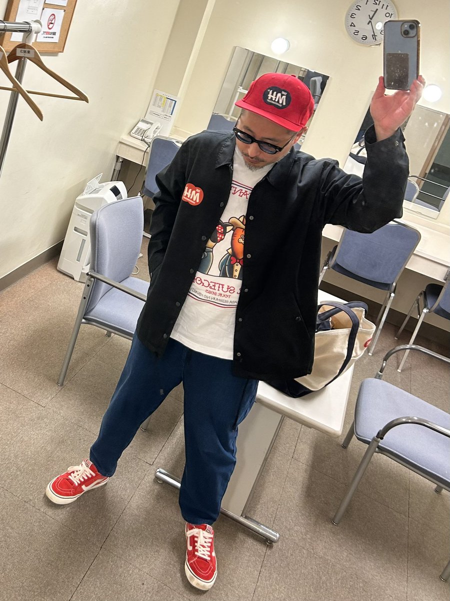 ヒロやんさん専用 上半身完全森東。あとパンツと靴やな。DickiesやVANSとコラボ