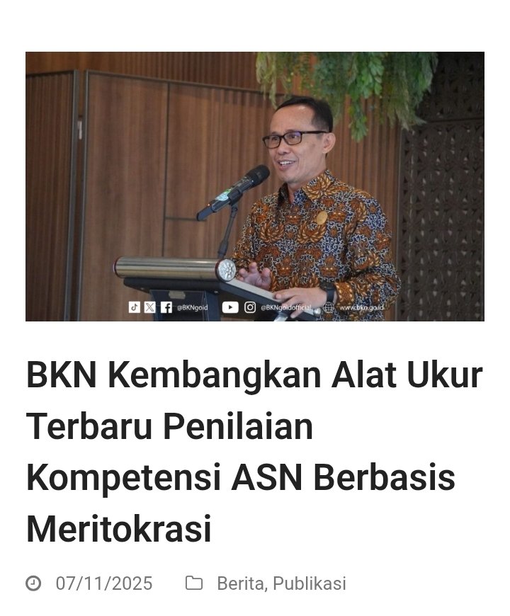 direktoridosen's tweet photo. kapan @BKNgoid sadarnya ya?
kalau masalah meritokrasi selama ini, bukan pada alat ukurnya.
tapi anu... https://t.co/hDGLYBqX4N