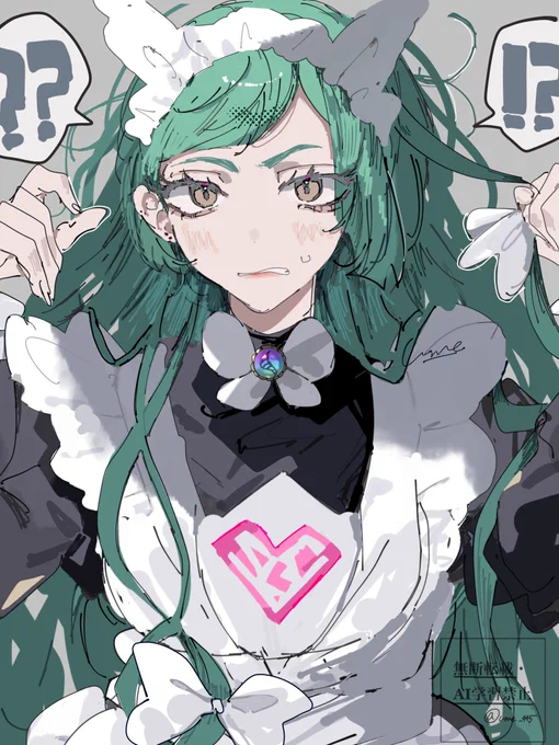 髪ほどいたハルジオさんが見たいよ〜〜