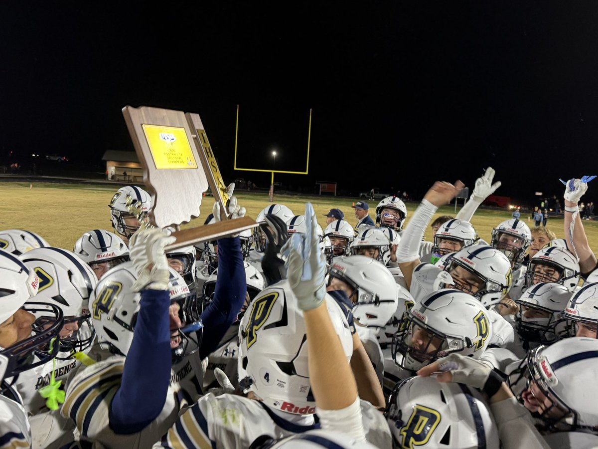 Bringing the 🏆 home!  Sectional Champs.