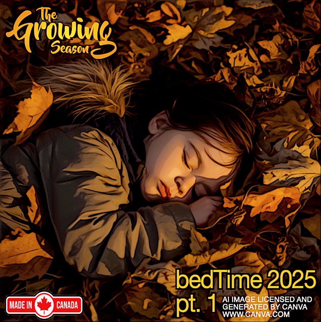 Summer is winding down, trees’ leaves are falling at a fast pace in preparation for a long winter’s nap.  Join The Growing Season  for their Bedtime 2025 Part 2 Show on November 8 at 12:00pm  @Sauga960am.  Rakes at the ready!