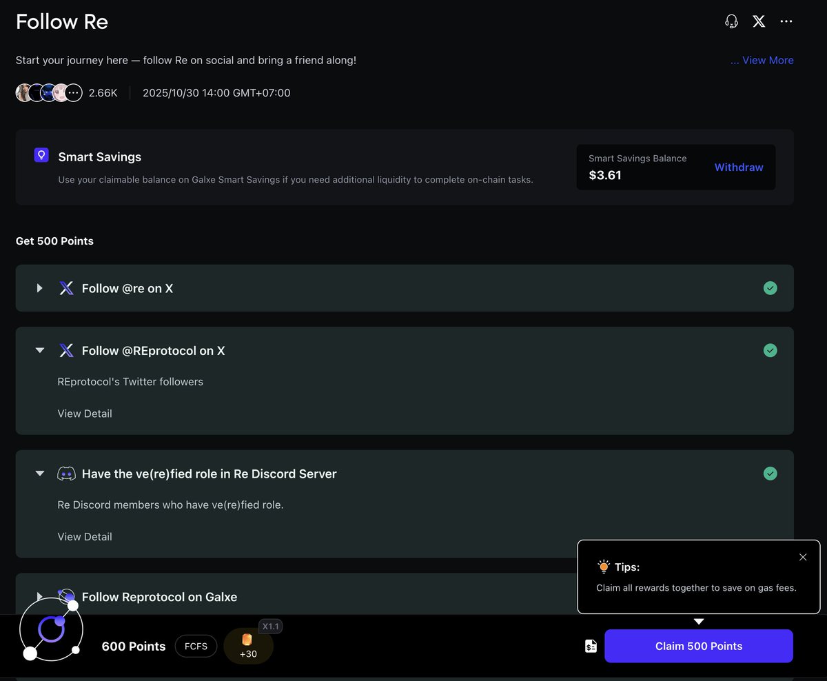 Easy galxe quest to do <a href="/re/">Re</a> 
app.galxe.com/quest/re/GCRDa…