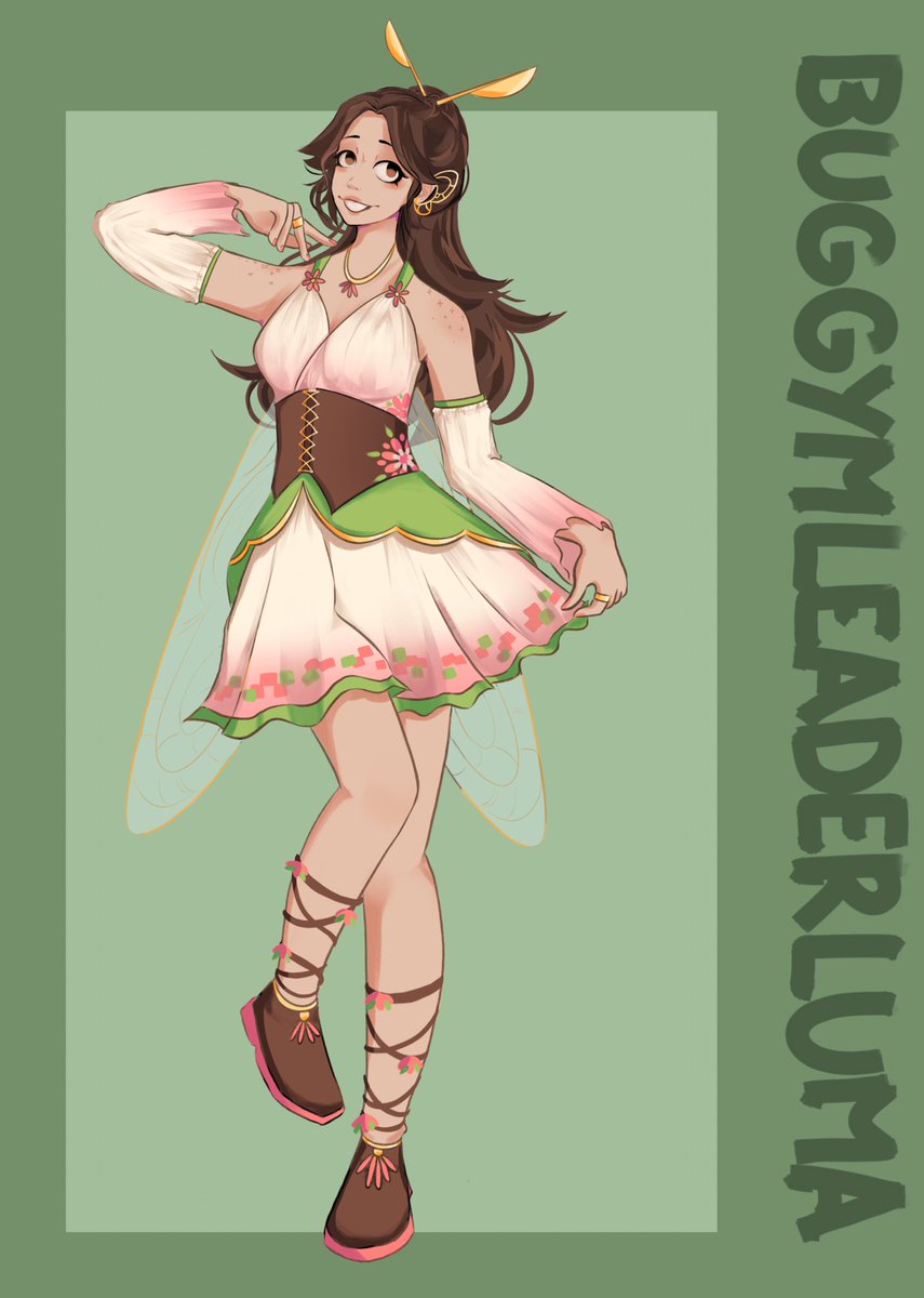 I LOVE seeing people have their own pokemon trainer designs, nows the time to show off your pokesonas!! Feel free to share their design, their lore, any interesting facts about them!

Showing off my gen1!luma &amp; gen2!luma designs, I adore my girlies ~ drawn by <a href="/unluckylanterns/">miny 🐈‍⬛</a>