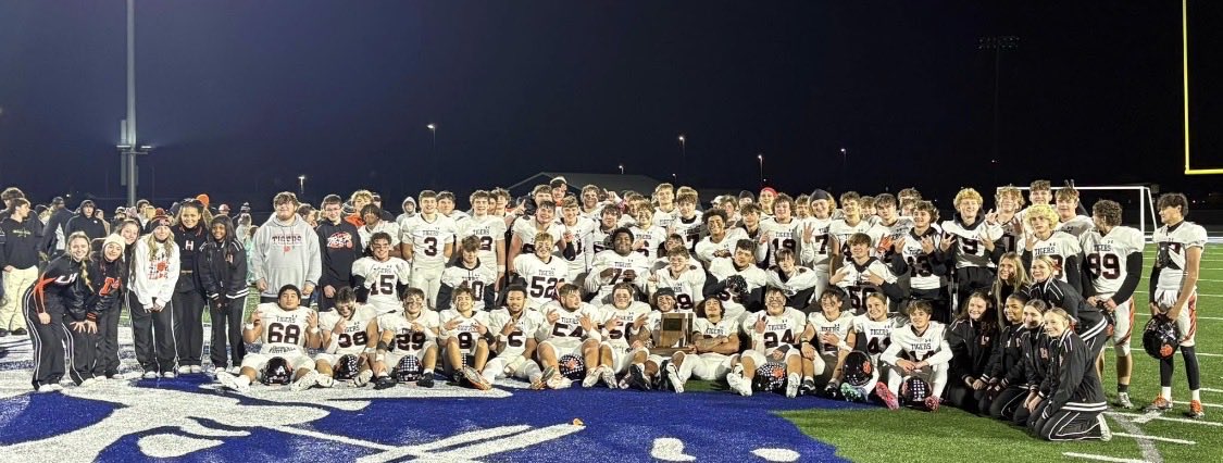 Sectional Champions!!! Title #23 coming back to the Burg!!! Go Tigers!