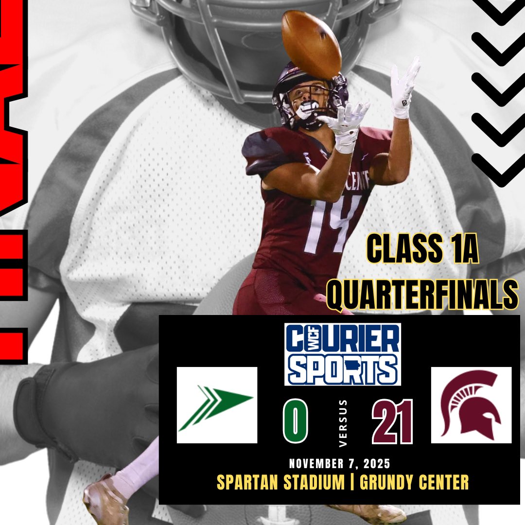 Grundy Center is Dome bound! #iahsfb