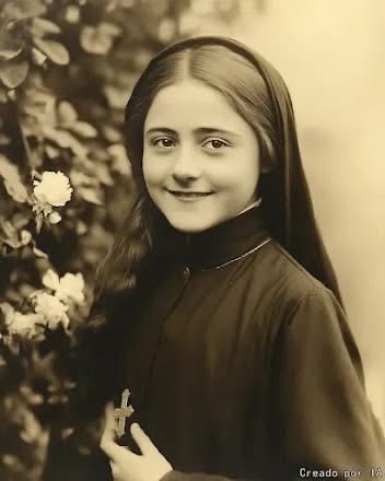 CatholicQuote12's tweet photo. "Jesus does not demand great actions from us, but simply surrender and gratitude."-

Saint Therese of Lisieux https://t.co/pbRdUqpuFC