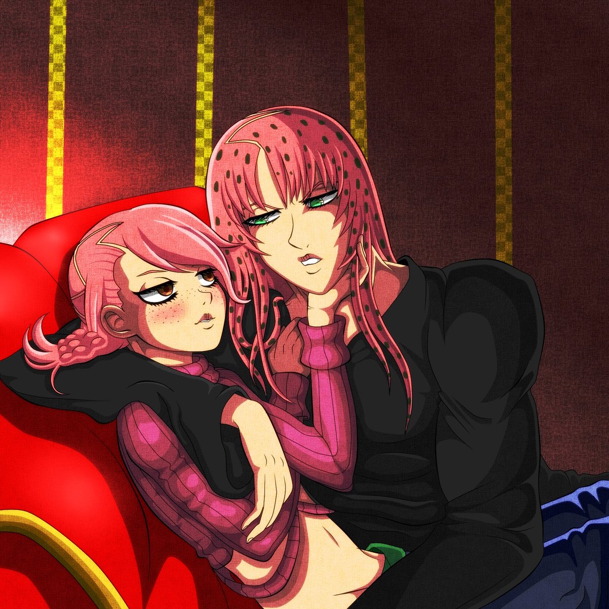 i sucks but i tried q-q #Diavolo  #doppio #JJBA