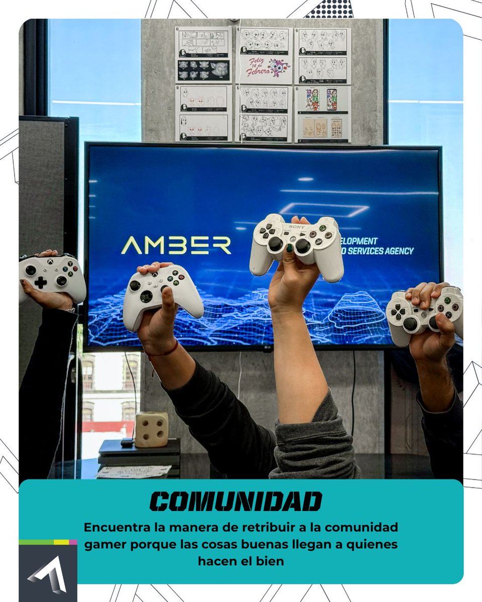 karaokulta's tweet photo. La comunidad es el corazón del gaming. 💫
En Amber México, la comunidad es uno de nuestros valores más importantes: buscamos siempre retribuir, apoyar y crear juntos.
Porque las cosas buenas llegan a quienes hacen el bien. 🎮

#AmberMéxico #AmberStudio #GameDev #GamingCommunity #Developers #GameIndustry #Gamers #TeamWork #WorkCulture #WeAreAmber #VideoGames #GameDevLife #CommunityFirst #GameDevelopment