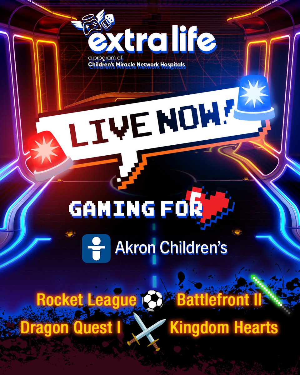shaunv's tweet photo. 🚨 I’M LIVE! 🚨
Extra Life stream is ON — gaming For The Kids! 💙
🎥 Watch the stream: https://t.co/OrQUierGFw
💸 Donate here: https://t.co/LeKd0v1qLD https://t.co/vQSjqtZOrV