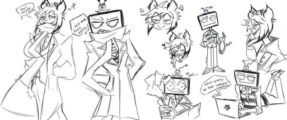ak_io222's tweet photo. More doodles
alr bye
#RadioStatic #Alastor https://t.co/dCjZQ7zYJp