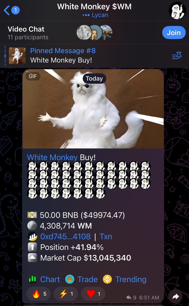whitemonkeyfun's tweet photo. Damn, we already smashed the second milestone! 10M mc ... You guys are absolute beasts i mean, White monkeys! 🐒

✅ 50 BNB Buyback
✅ 50 BNB Added to LP
🔥 Burn Txn:https://t.co/dM9sx0W1mz

🏁 NEXT TARGETS 

Buyback Milestones:
🍌20M MC → 50 BNB
🍌40M MC → 50 BNB
🍌60M MC → 50 BNB
🍌80M MC → 50 BNB
🍌100M MC → 100 BNB

Liquidity Milestones:
🍌30M MC → 50 BNB LP
🍌50M MC → 50 BNB LP
🍌70M MC → 50 BNB LP
🍌90M MC → 100 BNB LP