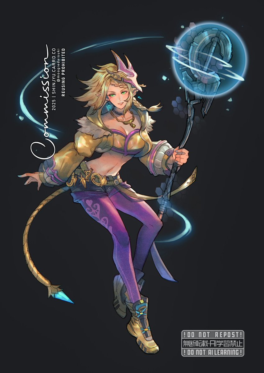 Moogiedaisuki's tweet photo. Commission for Raina Hlaenddare
Thank you so much again! 🧝💚
#FFXIV #shinjyuart https://t.co/AX3v5lxV5m