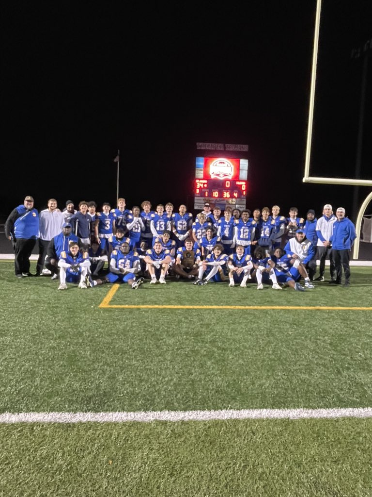 Your Lancers are Sectional Champs! 
Lancers 34
Coleman 0
Onto the State Semi Final! #FAMILY