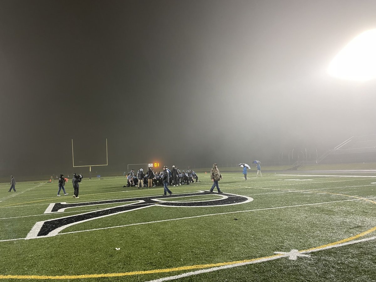 Final from rainy rose ridge: ridgeview 34, gate city 20.  #hcfh