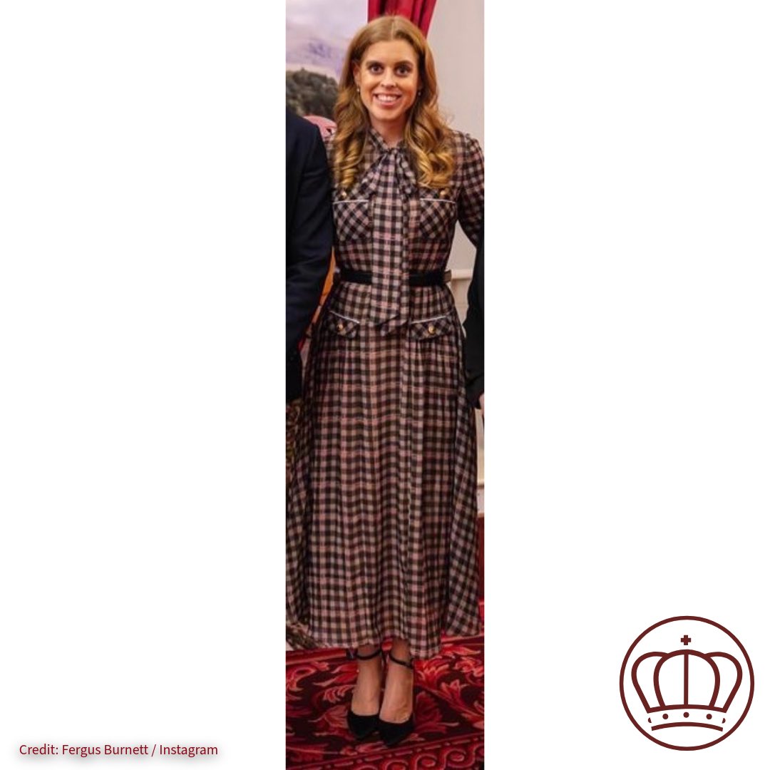 womens brown dress slacks Leigha Mock-Neck Plaid Midi Dress