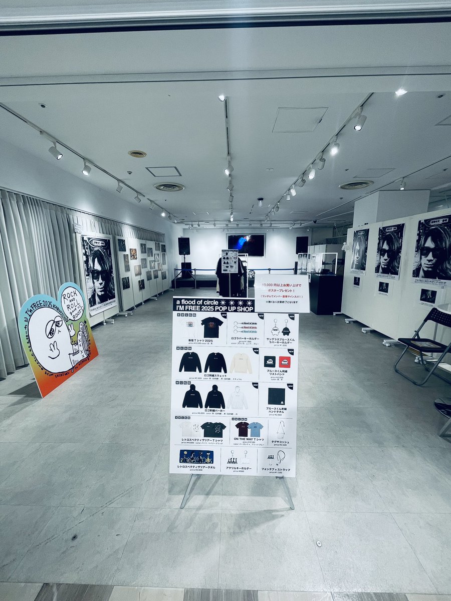 新宿マルイ メン8F開店しました🕶️ 本日は13時より渡邊一丘が店頭に